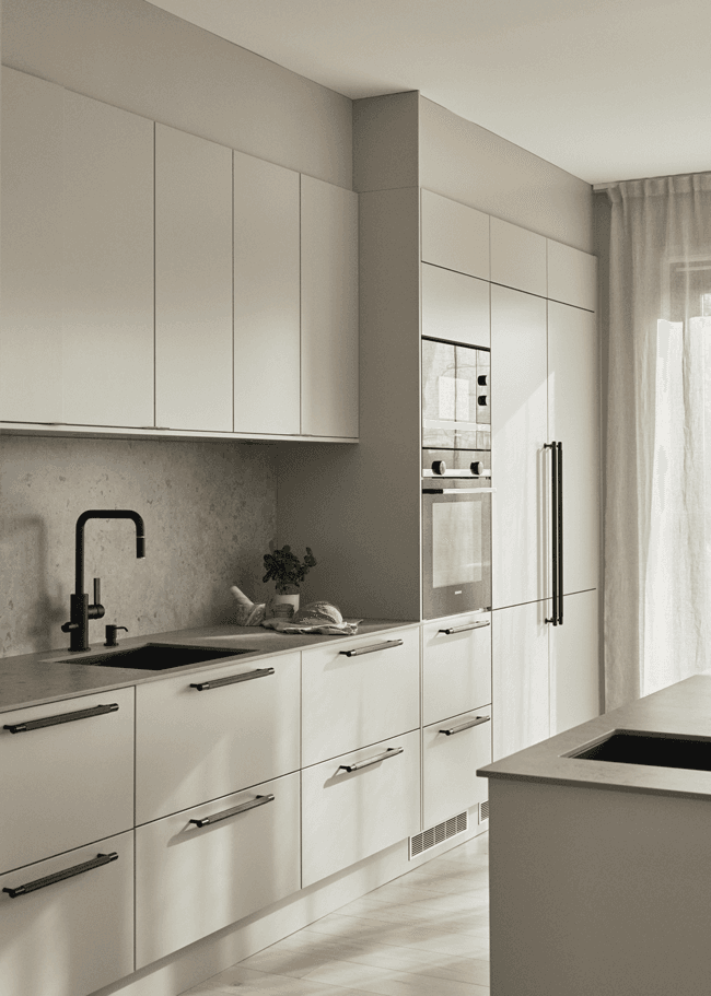 Norrvange Light Grey Matt — Кварц — vaade 4