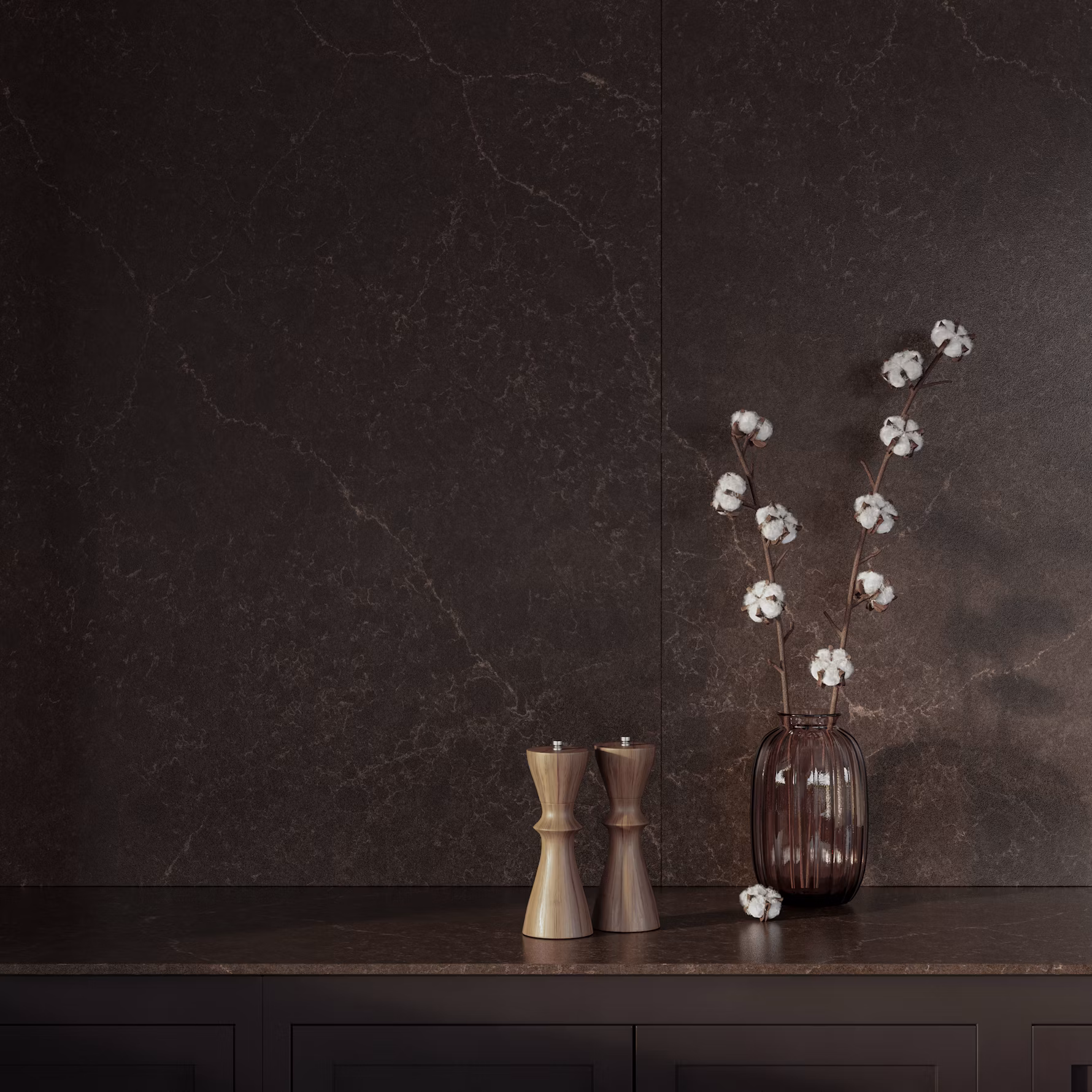 Silestone Chateau Brown — Kvarts — vaade 4
