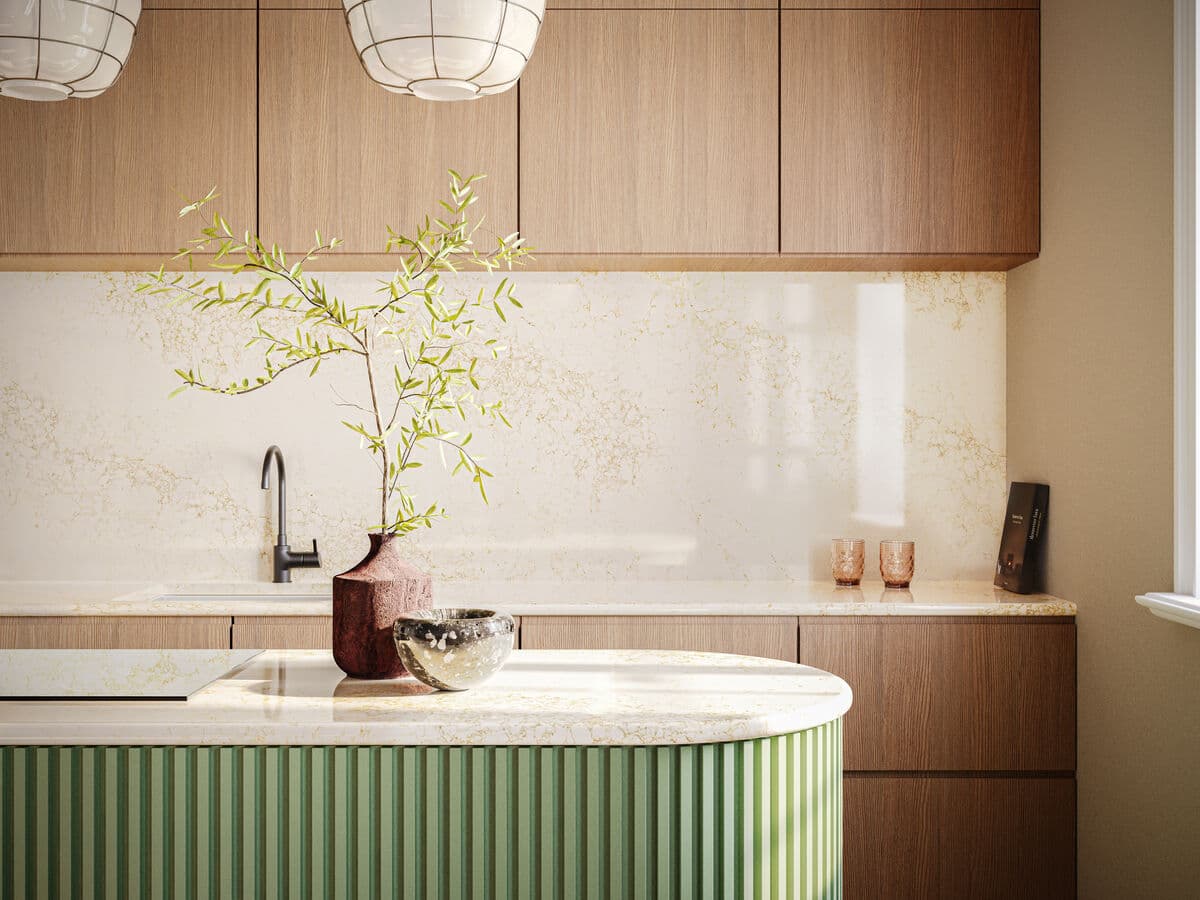 Caesarstone Goldfinch — Кварц — vaade 3