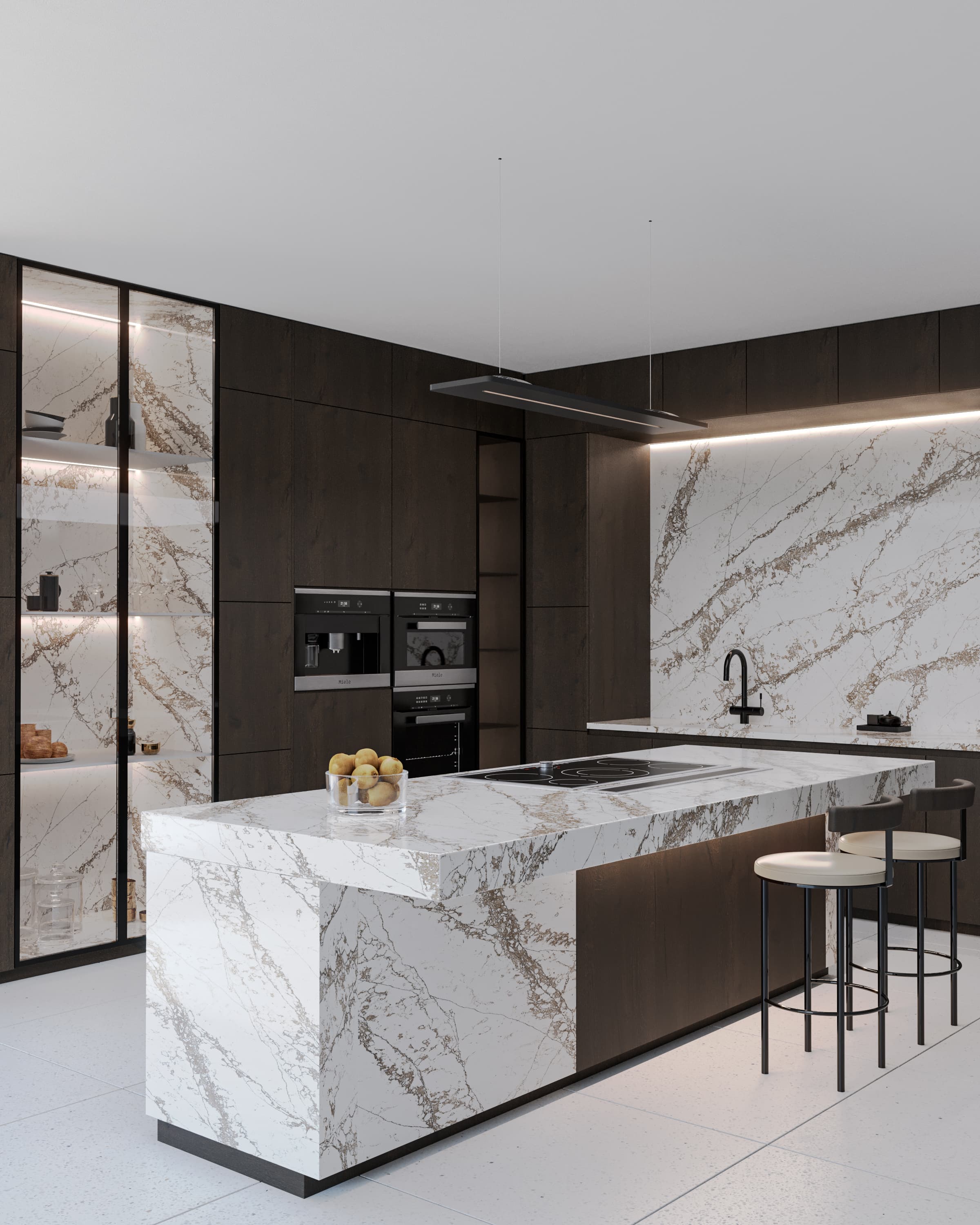 Technistone Bronze Coast — Kvarts — vaade 5