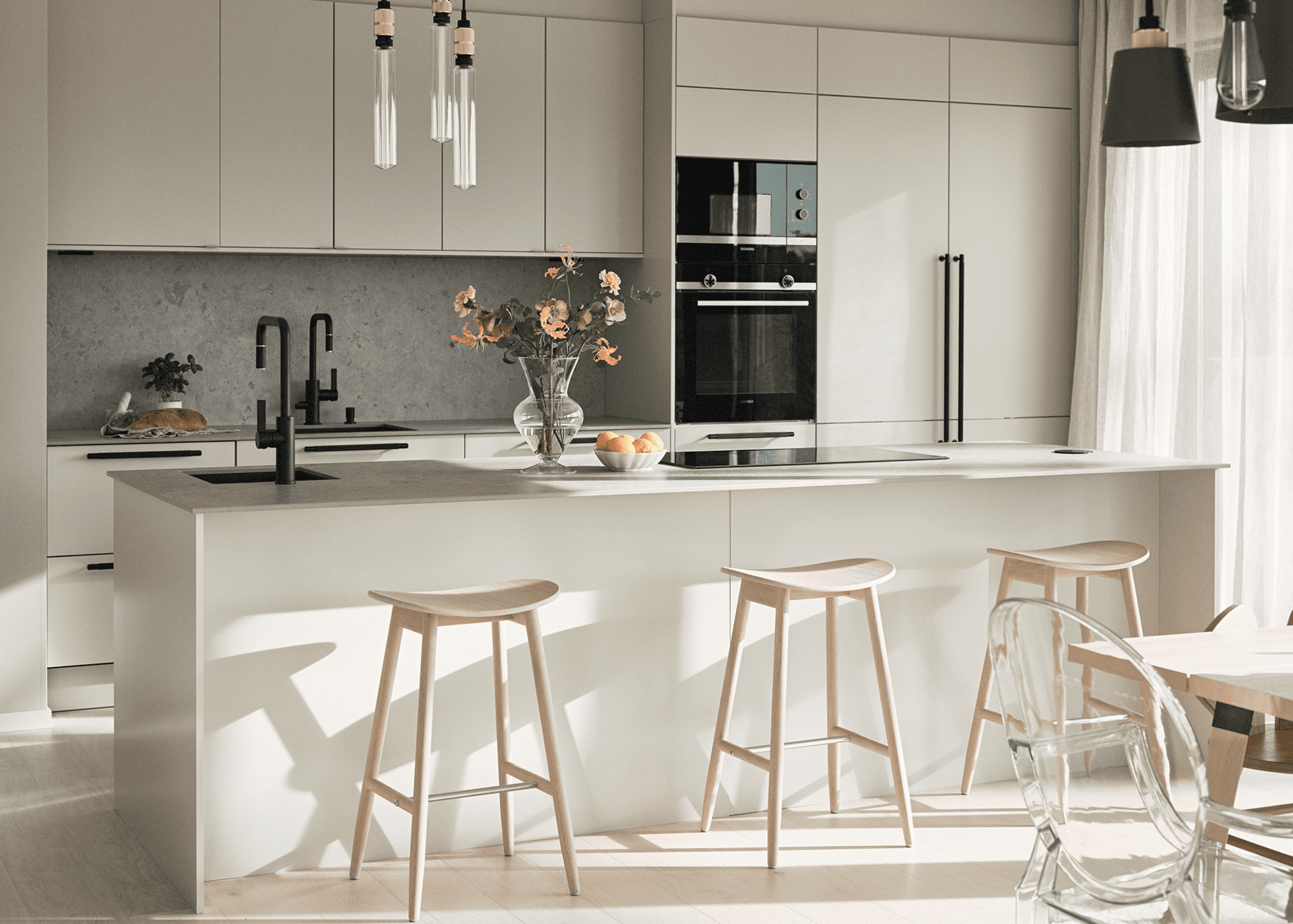 Norrvange Light Grey Matt — Кварц — vaade 3