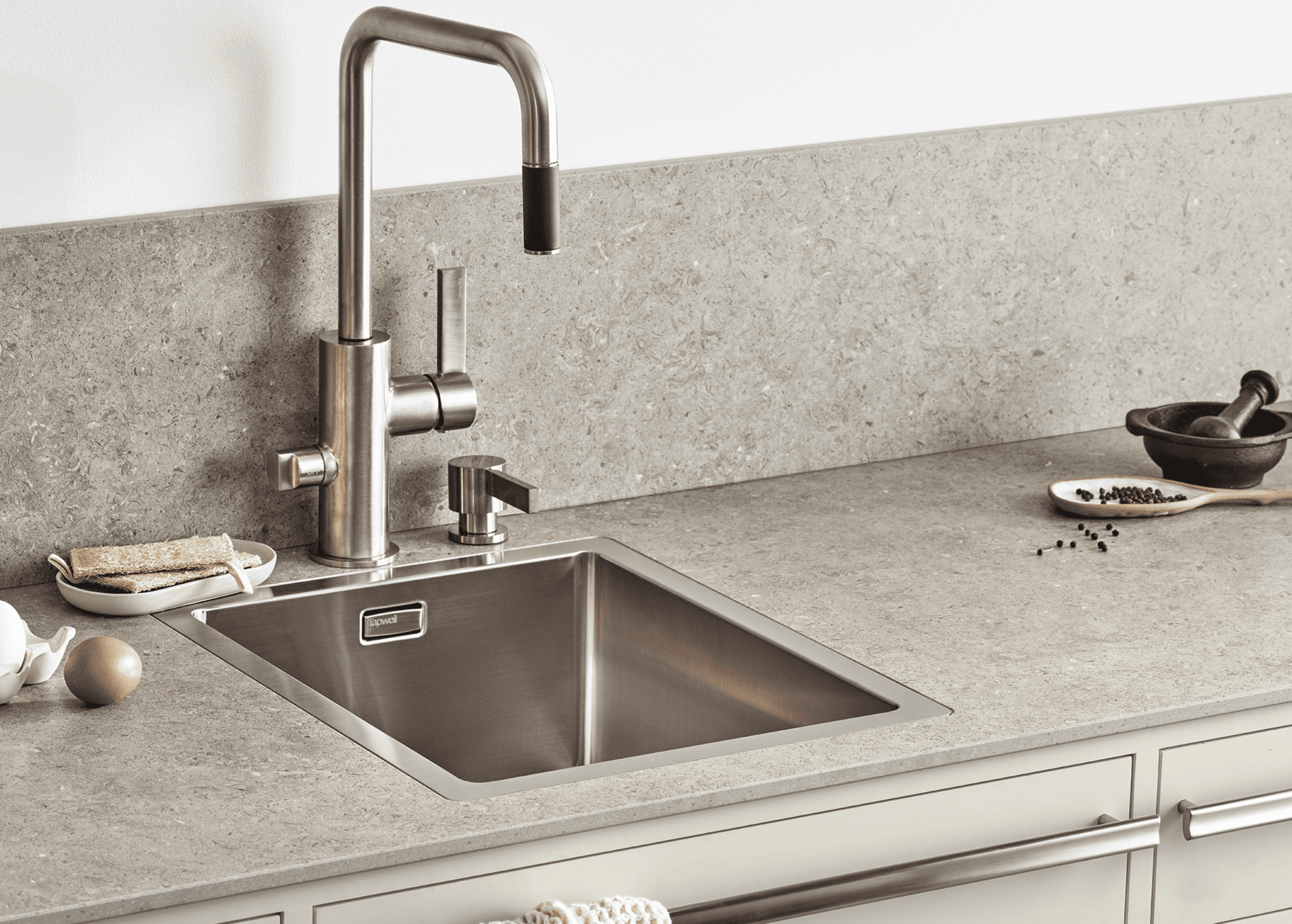 Stone Select Light Grey Honed — Кварц — vaade 8
