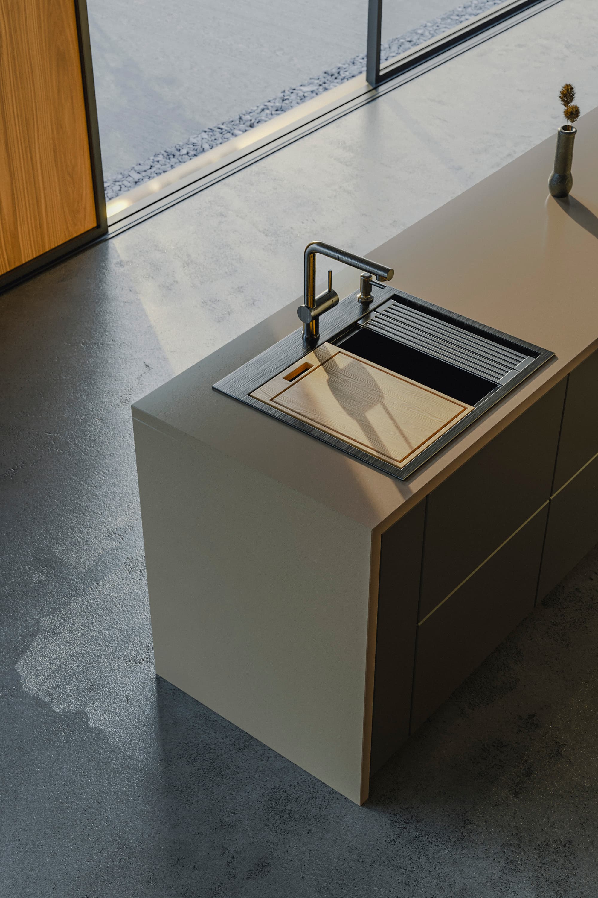 Technistone Harmonia Navajo — Kvartsi — vaade 7