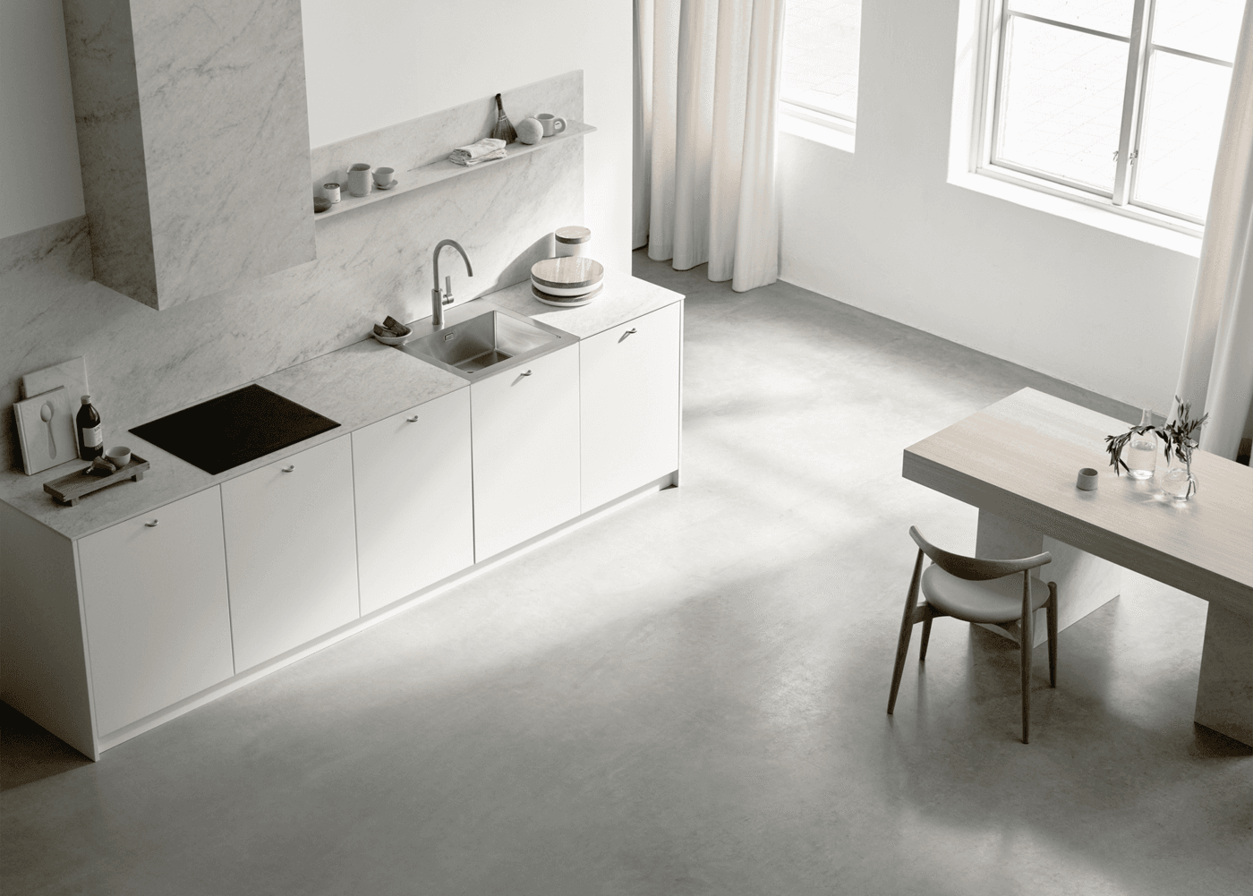Glanshammar White Silk — Кварц — vaade 3