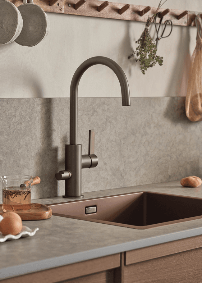 Runö Warm Grey Brushed — Кварц — vaade 4