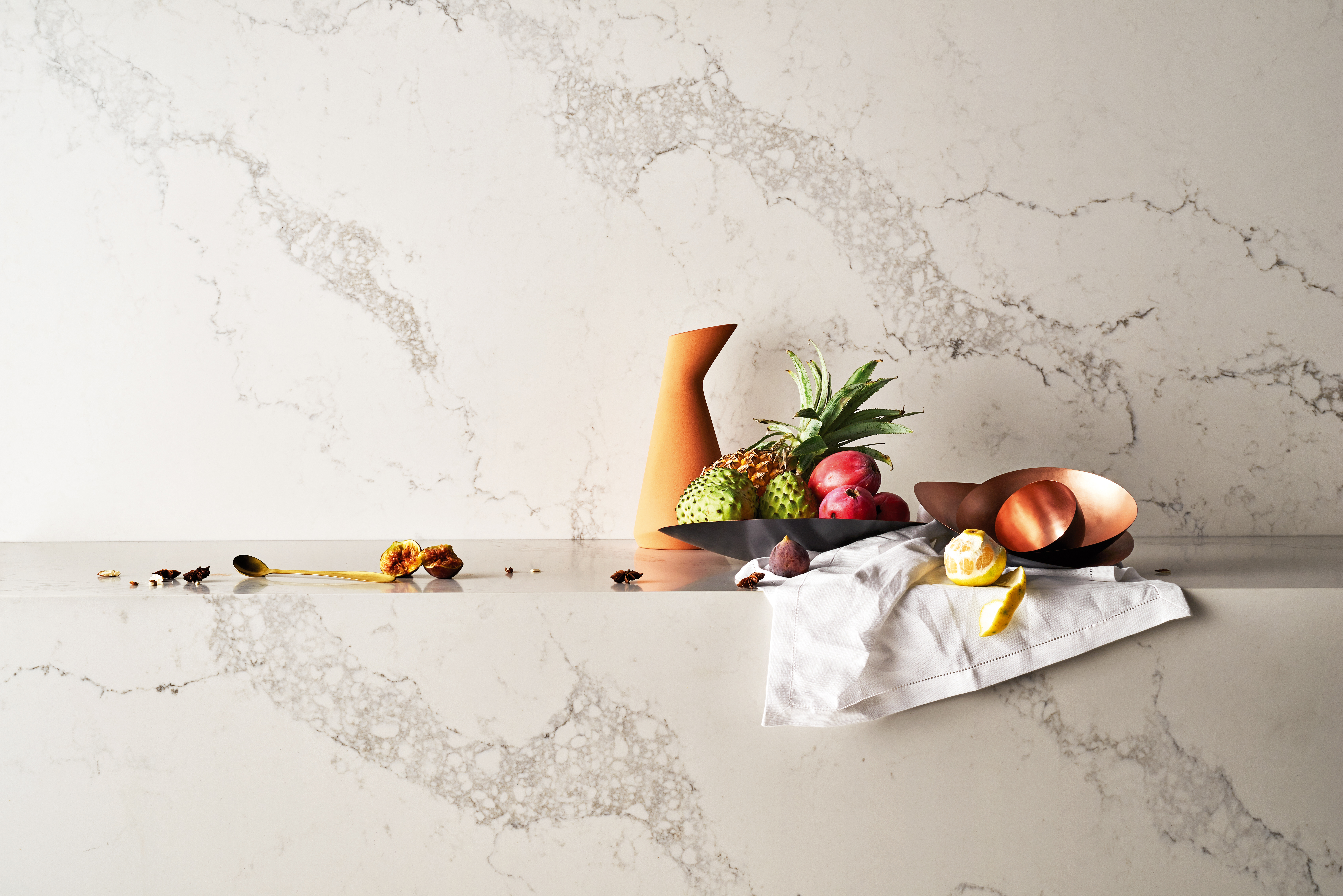 Caesarstone Statuario Maximus — Kvarts — vaade 3