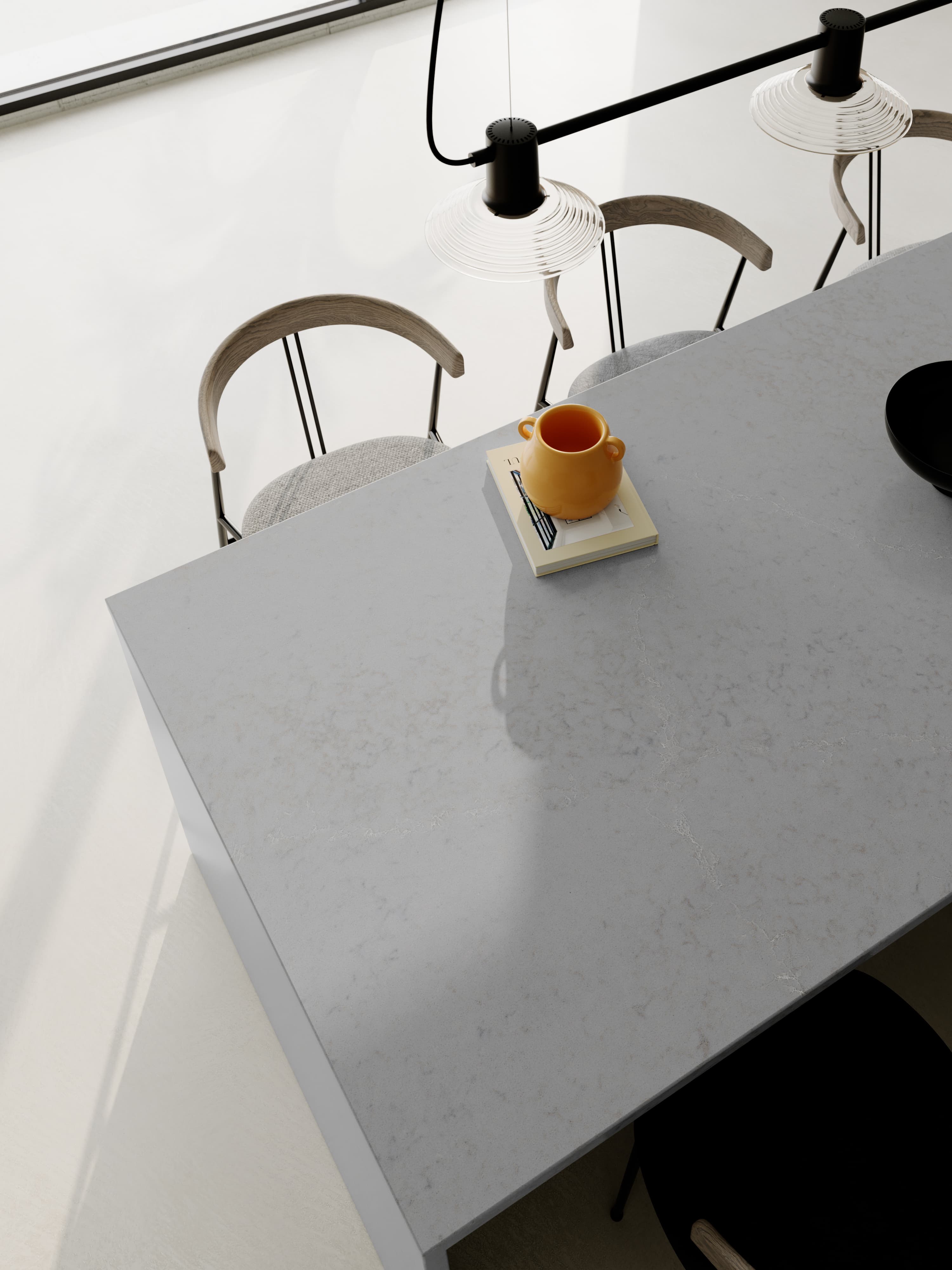 Technistone Badal Grey — Кварц — vaade 6