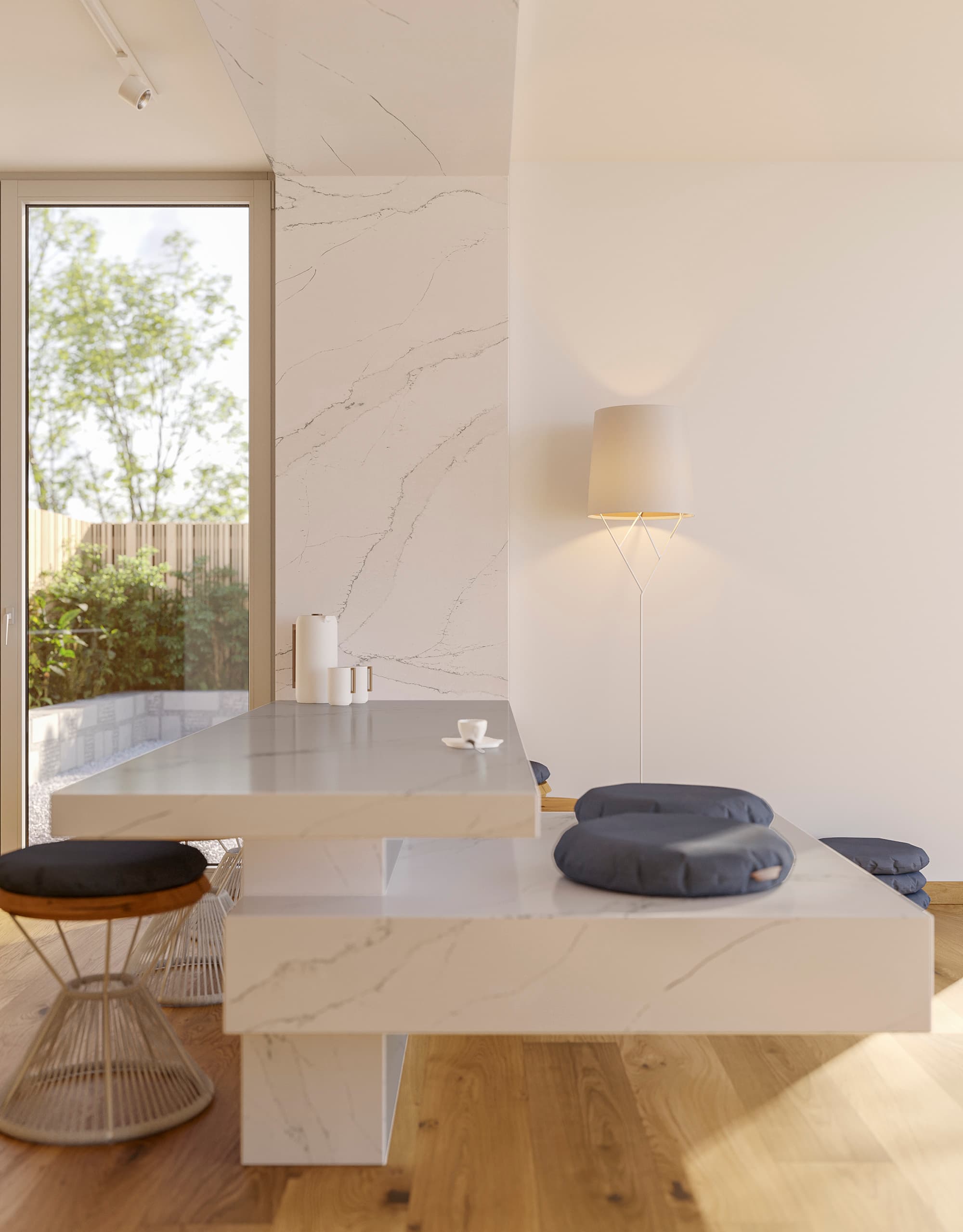 Technistone Calacatta Serchio — Kvartsi — vaade 6