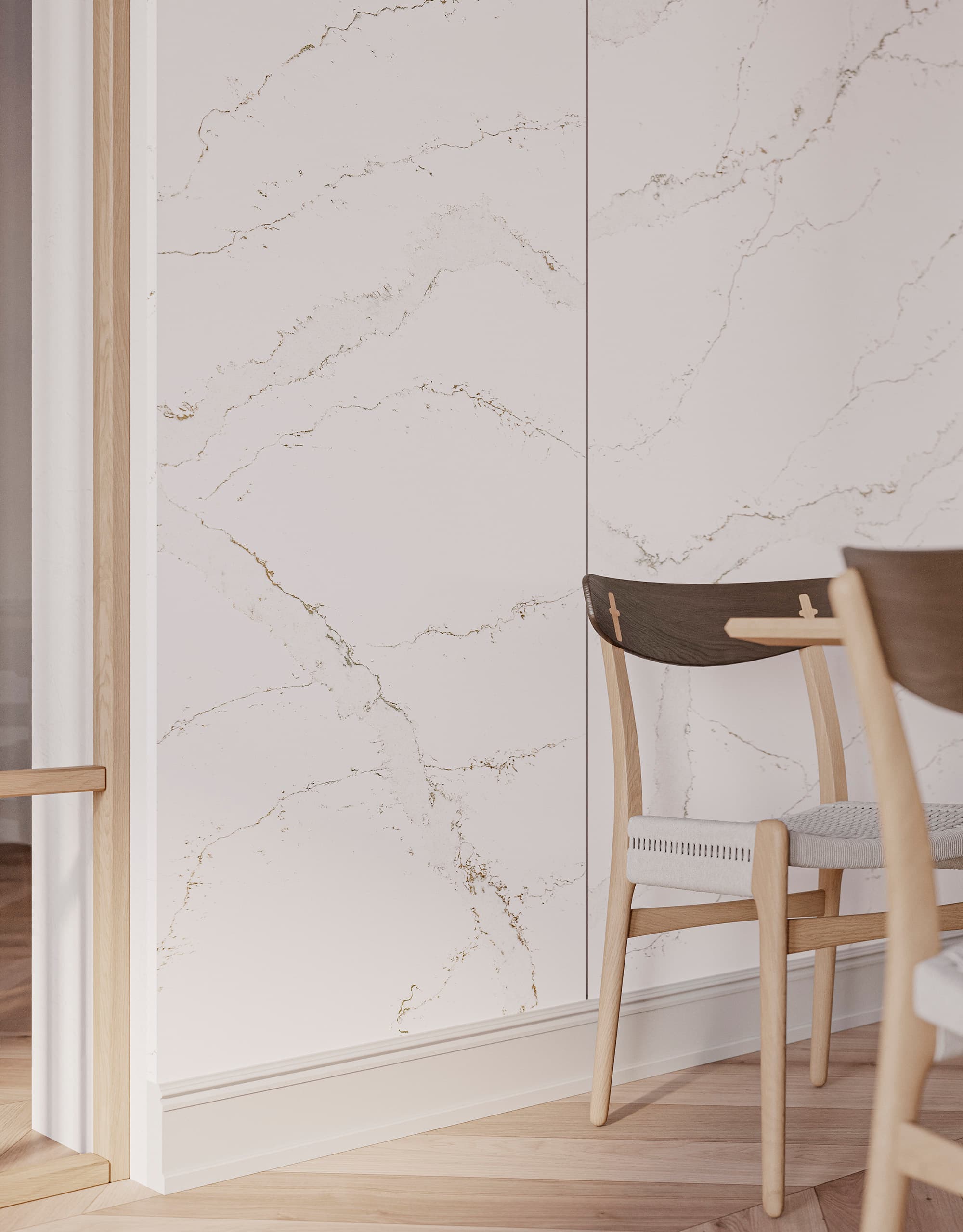 Technistone Calacatta Volegno — Kvarts — vaade 6