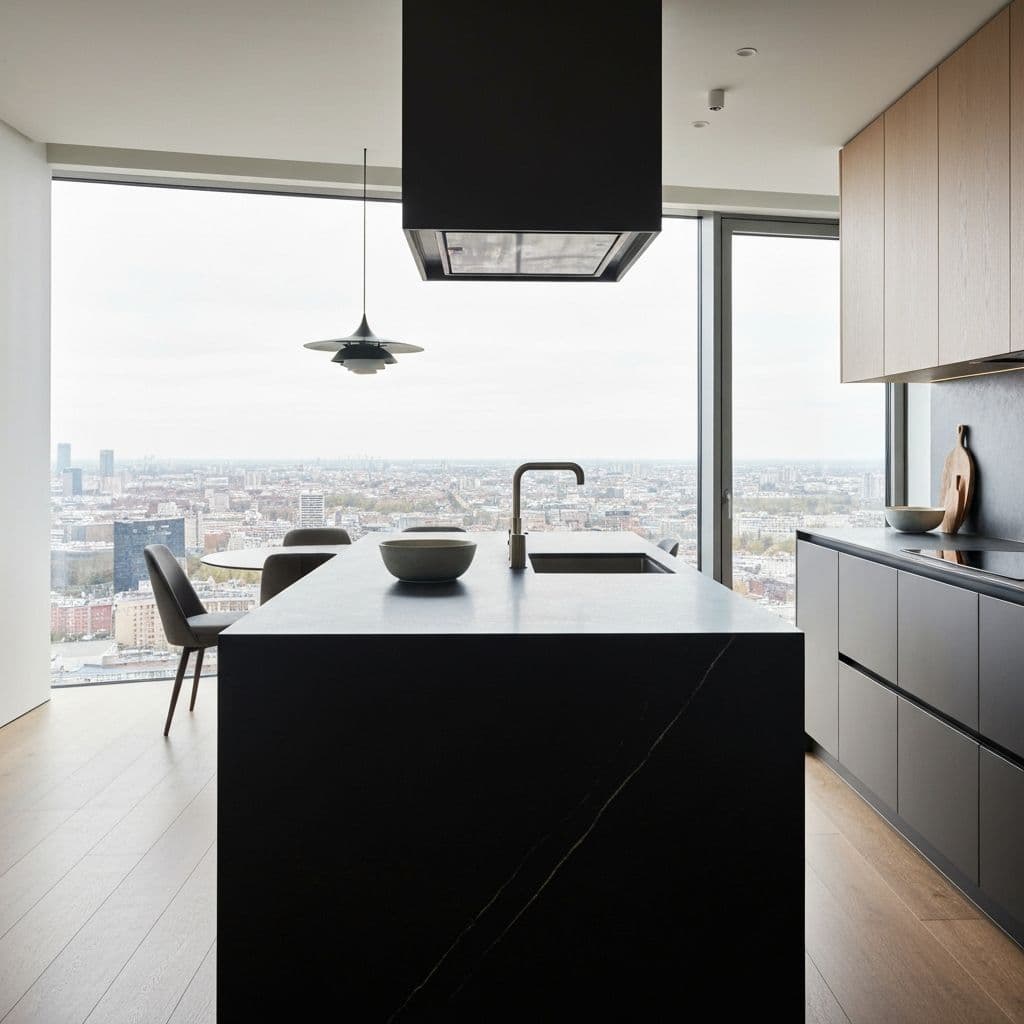 Keittiö · Dekton Sirius · Helsinki